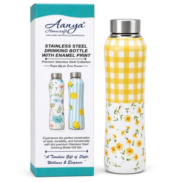 Enamel Print Stainless Steel Bottle