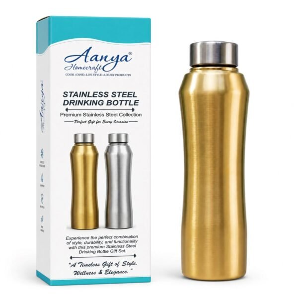 Aanya Homecraft Heritage Enamel Steel Bottle