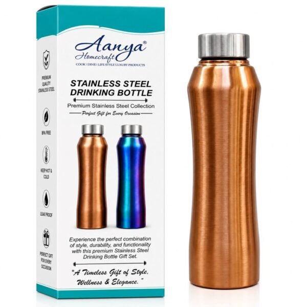 Aanya Homecraft Artisan Enamel Steel Bottle