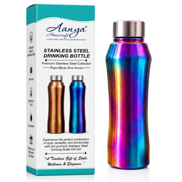 Aanya Homecraft Royal Enamel Steel Bottle